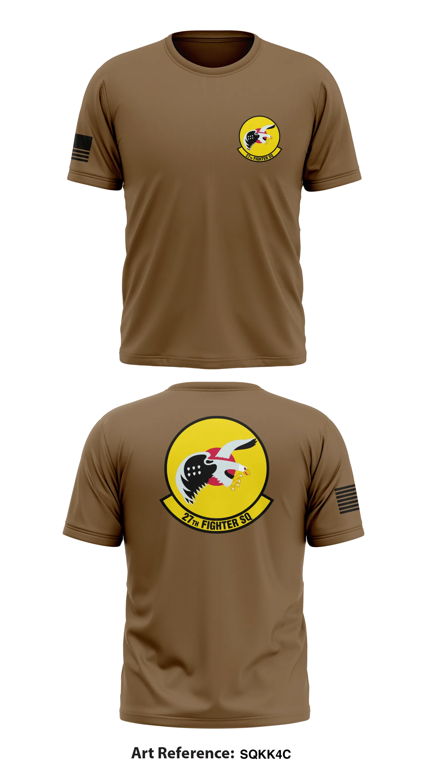 27th Fighter Squadron  Store 1 Core Men's SS Performance Tee - Sqkk4C
