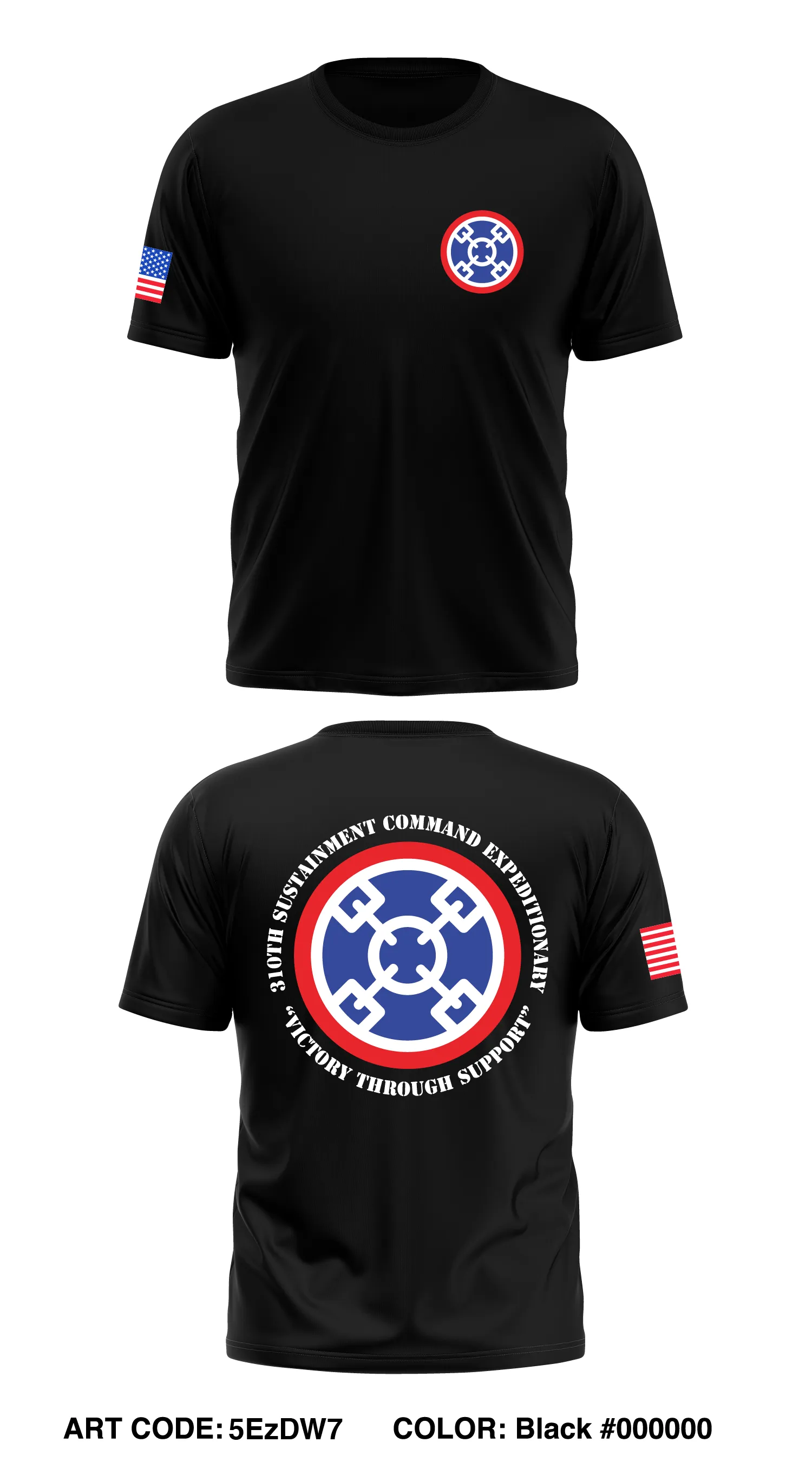 310th ESC Core Men's SS Performance Tee - 5EzDW7