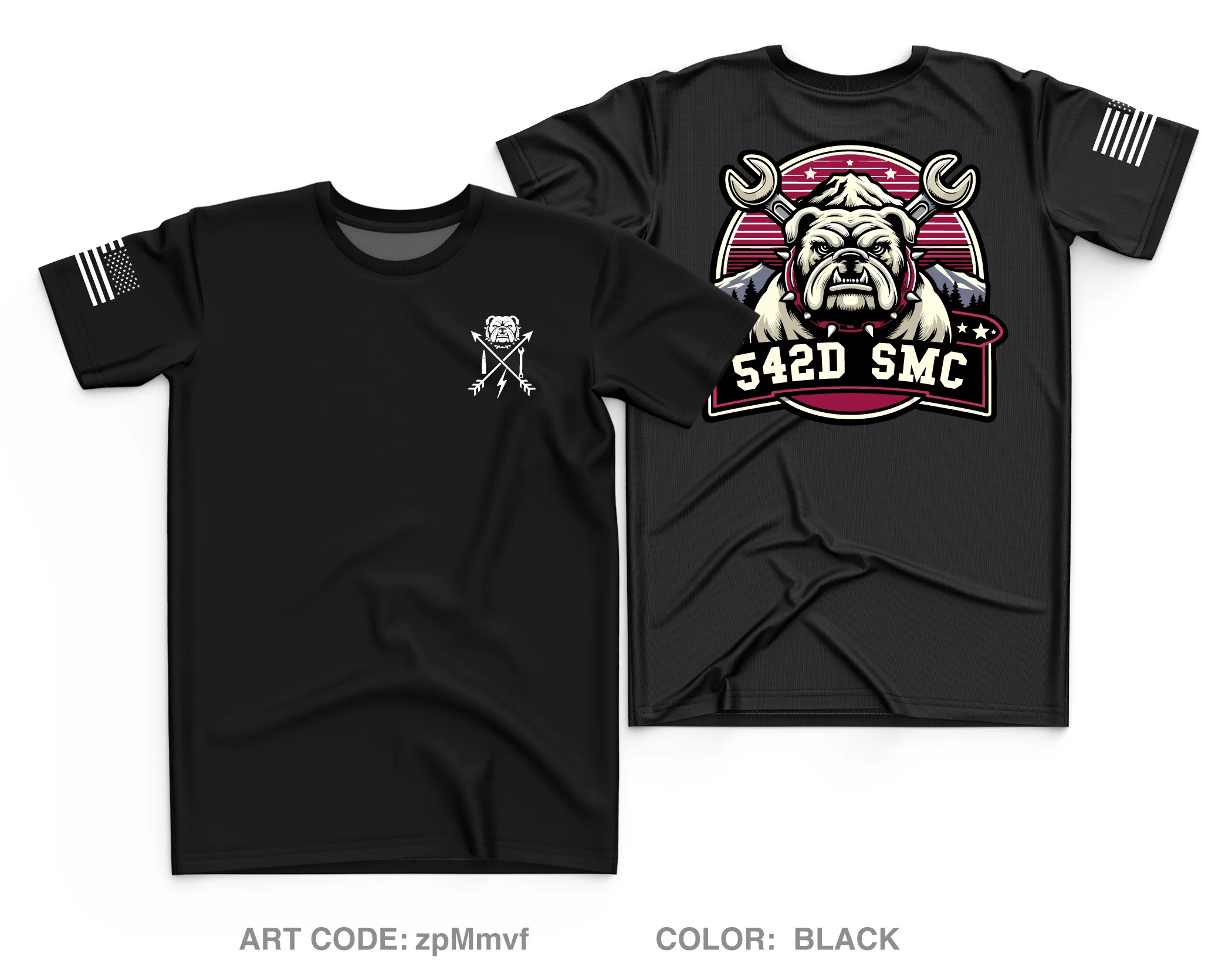 542d SMC Fundraising Collection Core Men's SS Performance Tee - zpMmvf