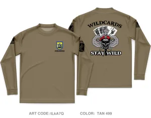 Alpha Company 173RD BSB, 173RD IBCT (A) Core Men's LS Performance Tee - tLkA7Q