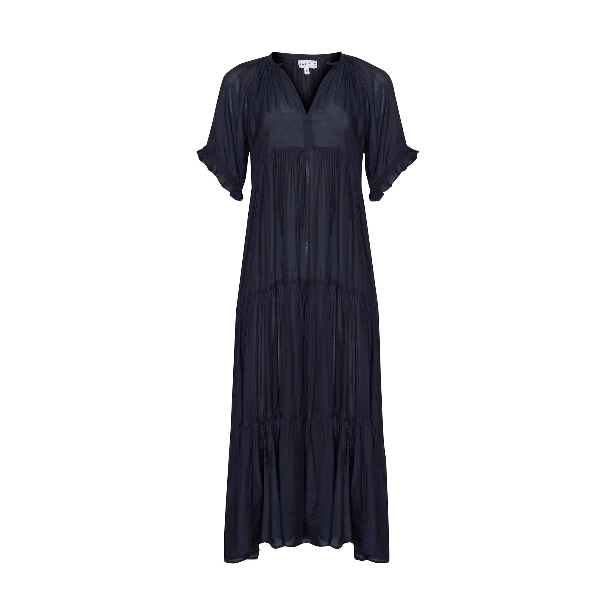 Amisha Short Sleeve Maxi Navy
