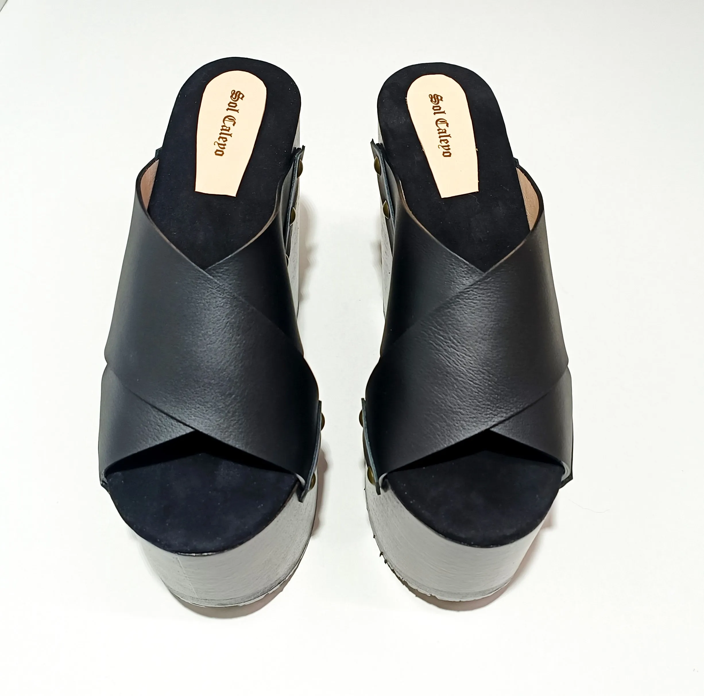 Angel Sandals Jet black