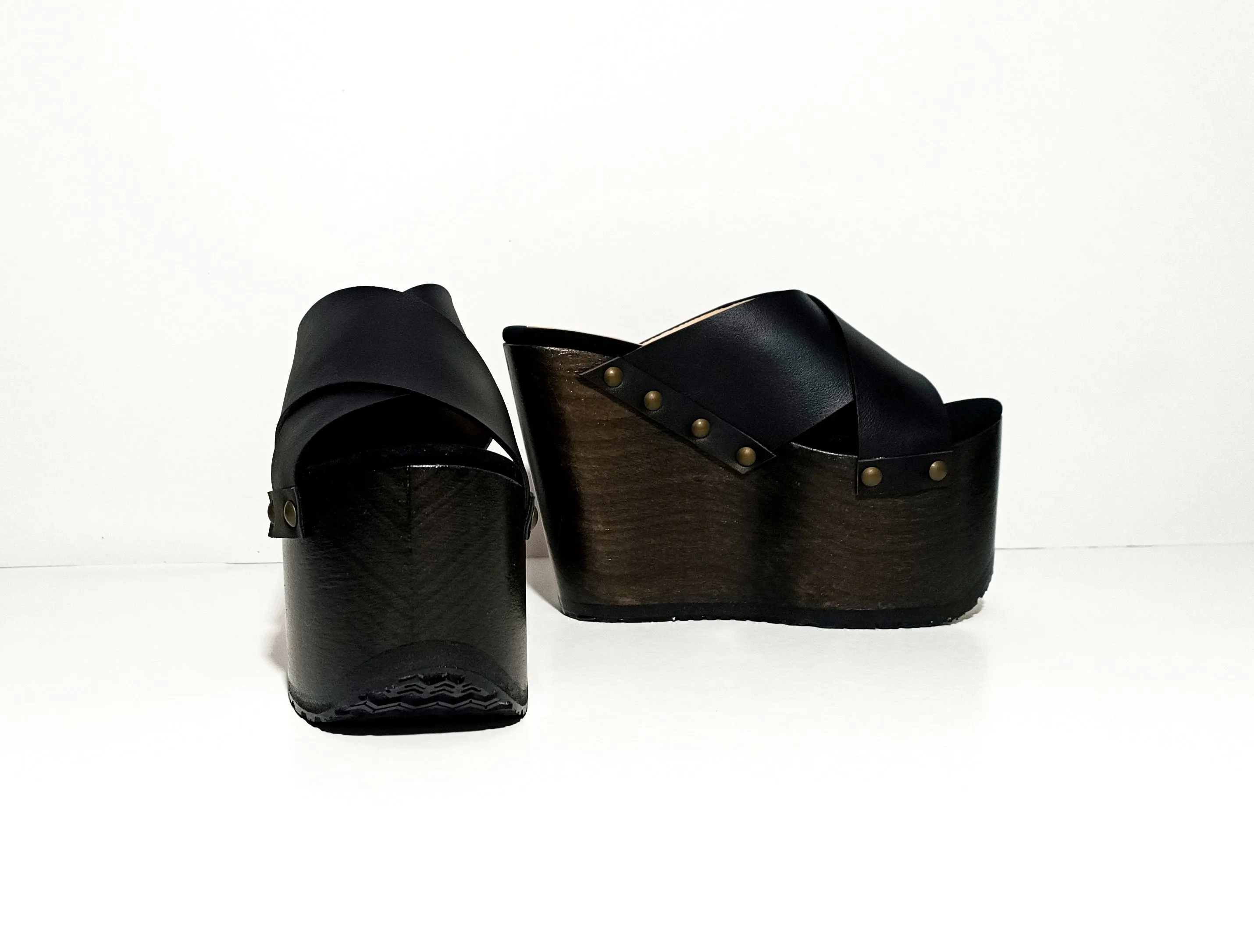 Angel Sandals Jet black