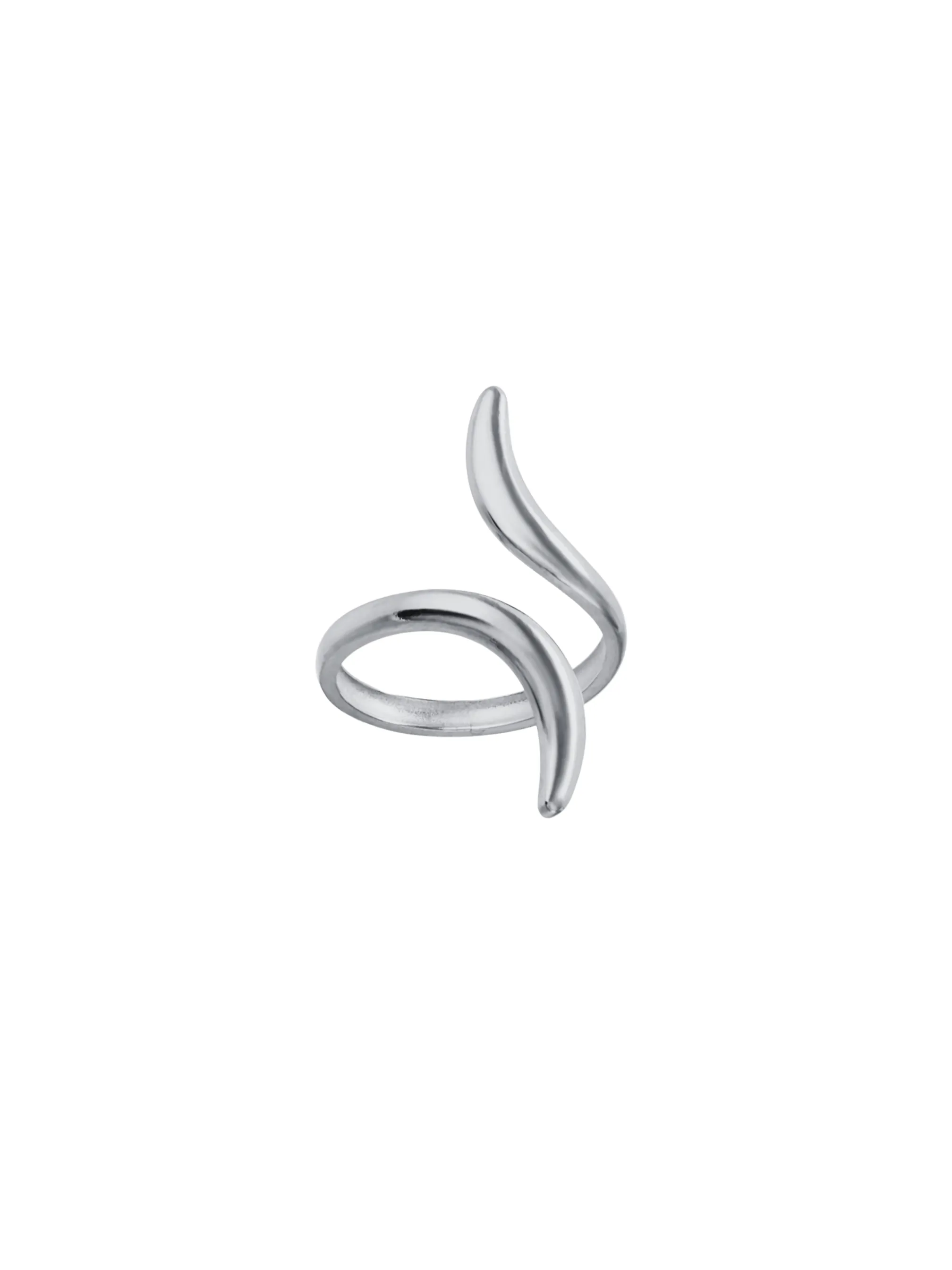 Anillo Abierto Lineas Curveadas