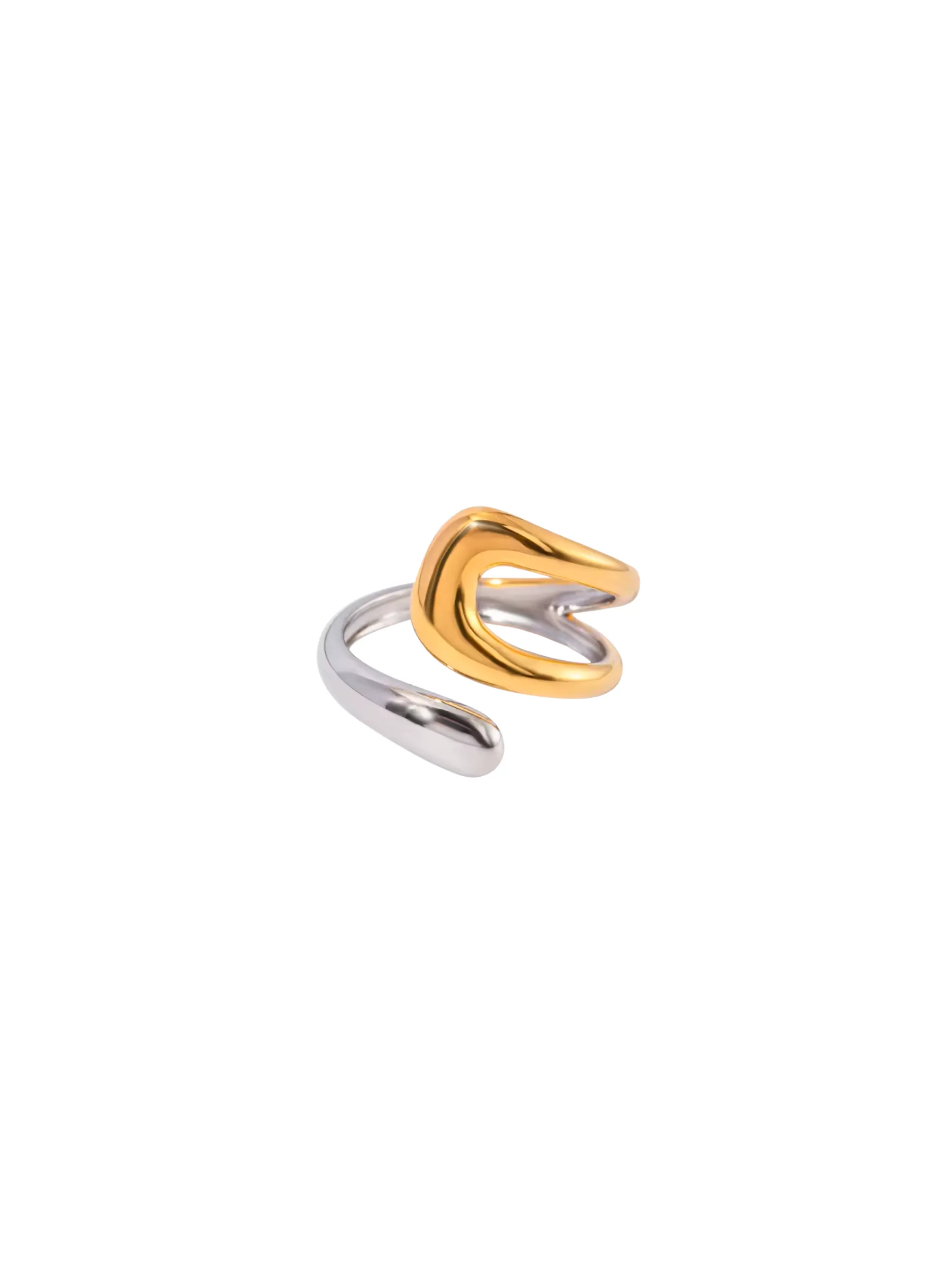 Anillo Combinado Abierto Doble
