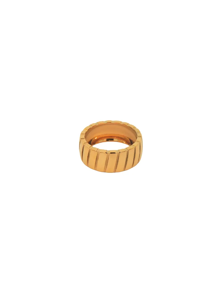 Anillo Con Lineas 7 mm