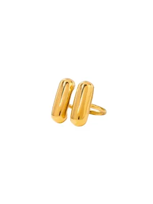Anillo Doble Barra Abierto