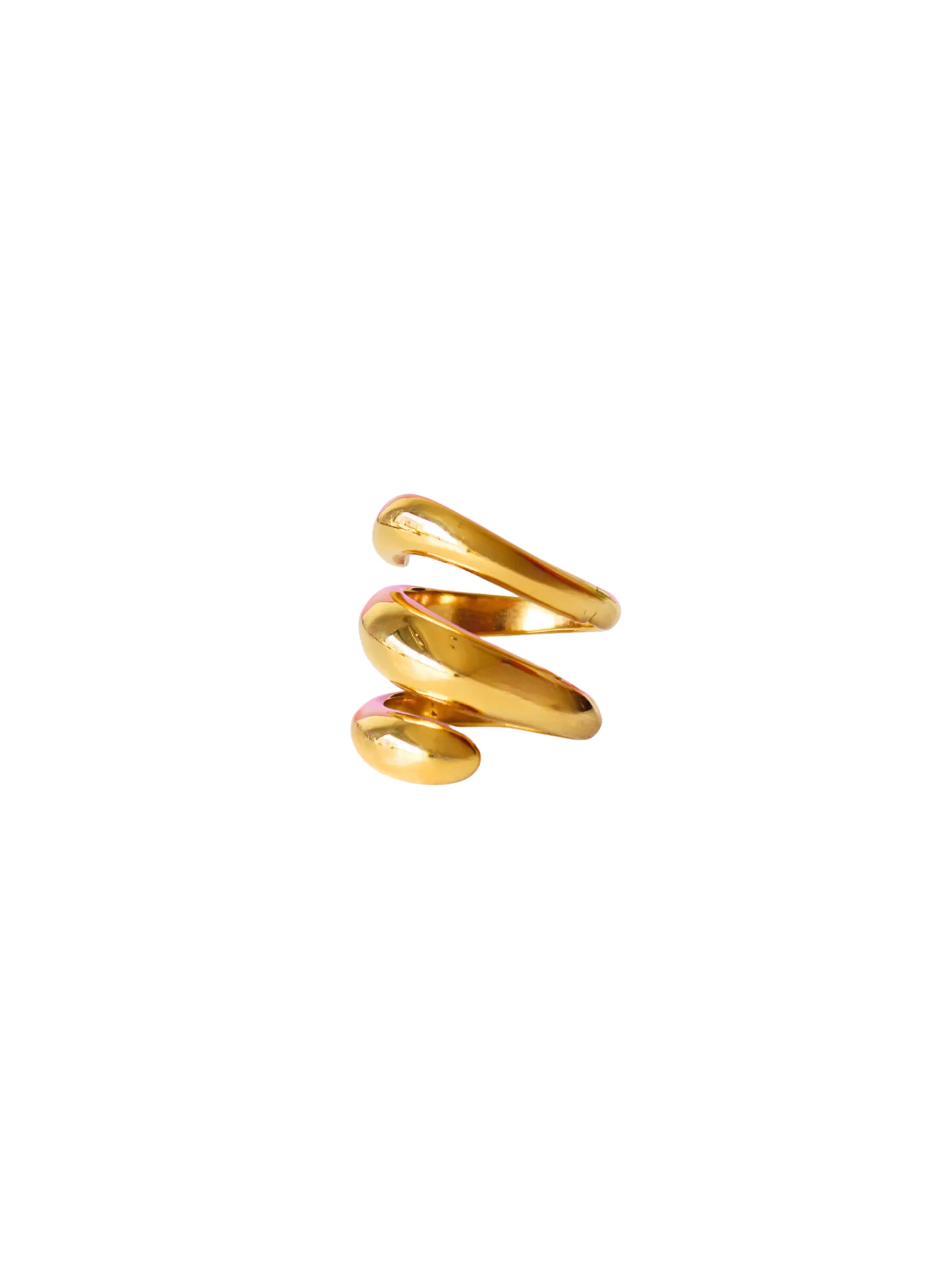Anillo Triple Linea Torcido