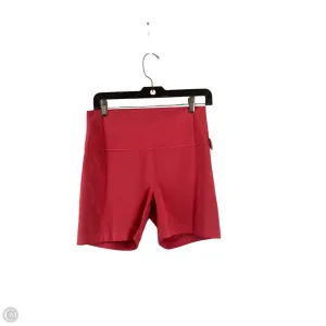 Athletic Shorts By Yogalicious In Pink, Size: Xl