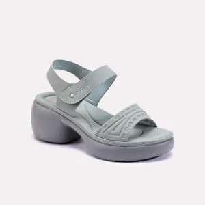 Aveline Green Chunky Casual Sandals 0421325