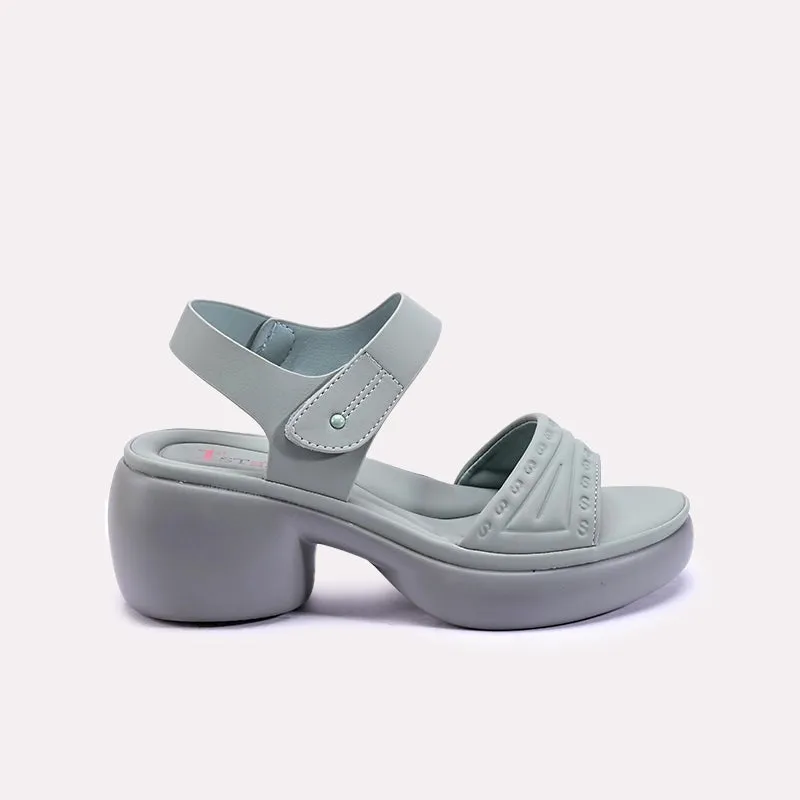 Aveline Green Chunky Casual Sandals 0421325