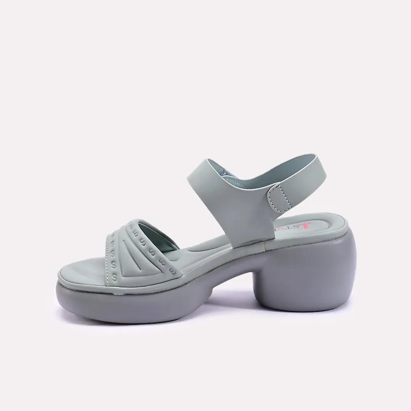 Aveline Green Chunky Casual Sandals 0421325