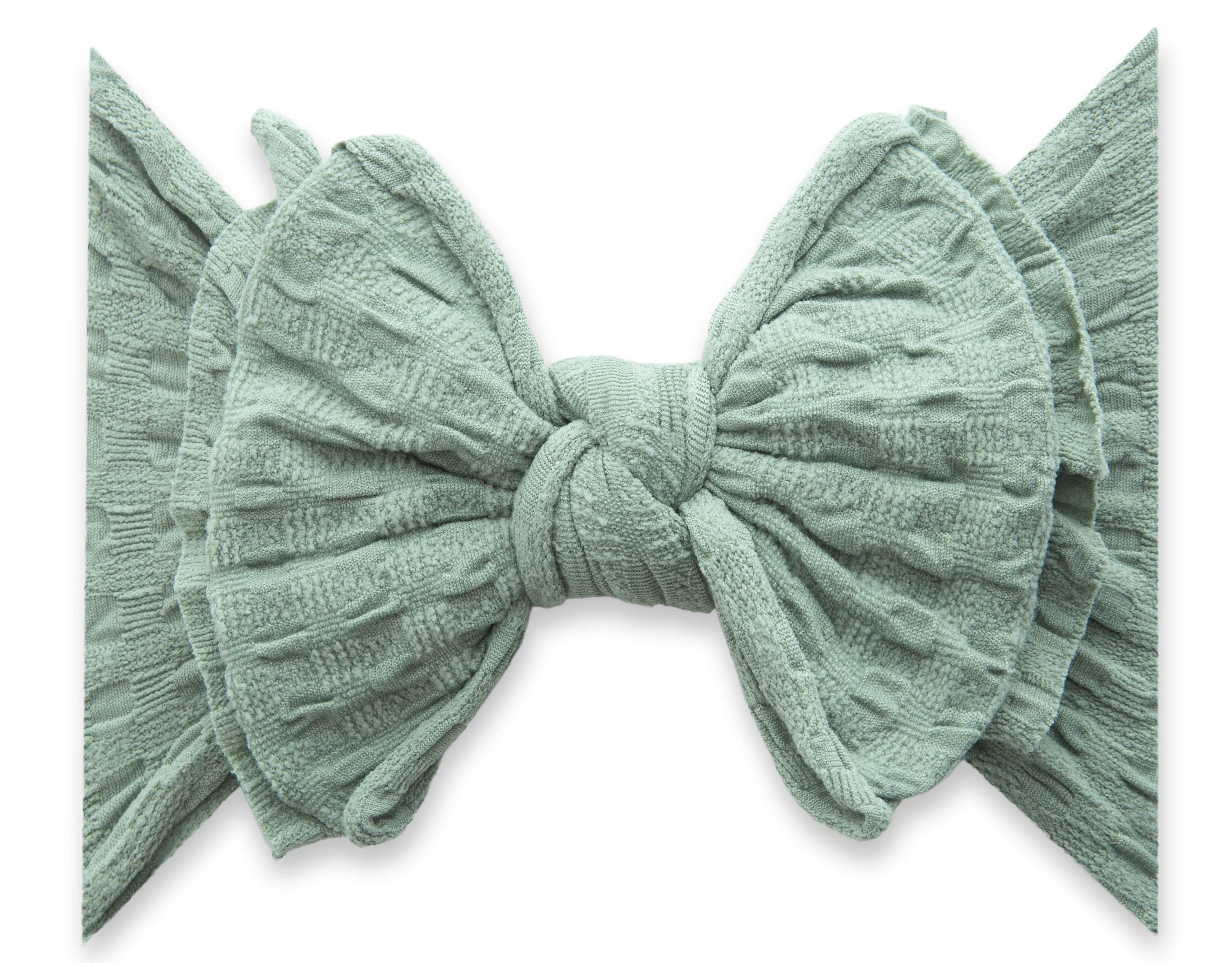Baby Bling Sage Waffle FAB Headband