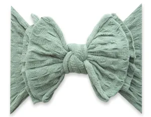 Baby Bling Sage Waffle FAB Headband