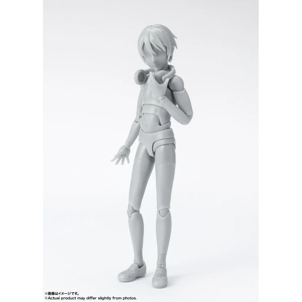 Bandai S.H.Figuarts Body-kun School Life Edition DX Set (Gray Color Ver.)