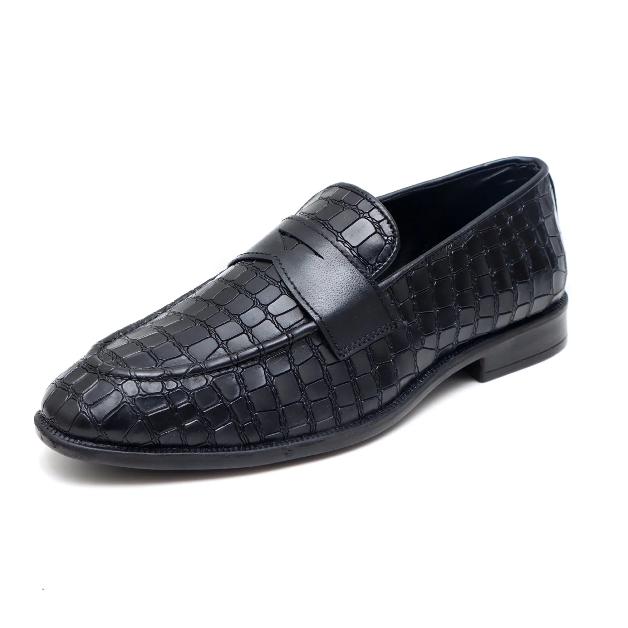 Bella Croco Loafers
