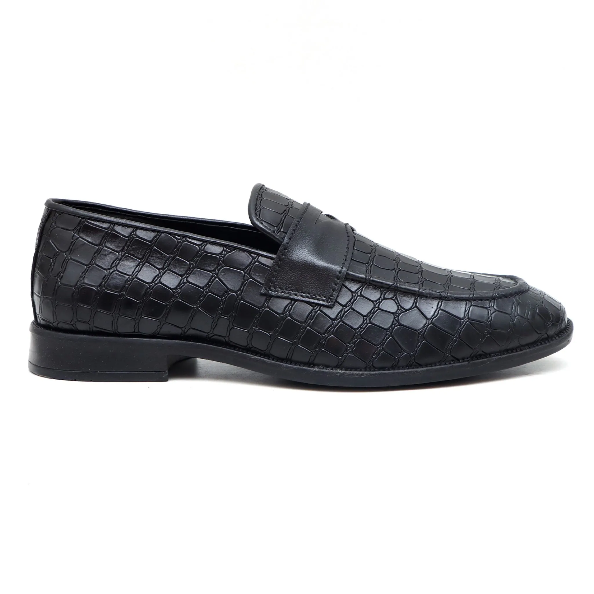 Bella Croco Loafers