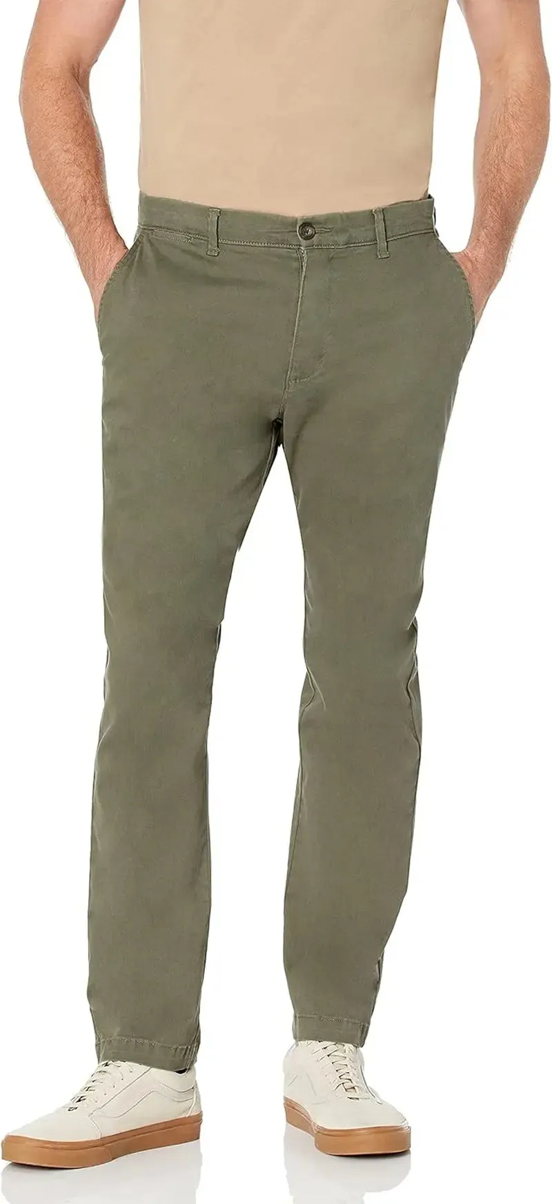 Big Men's Athletic-Fit Chino Pants for Comfort & Style