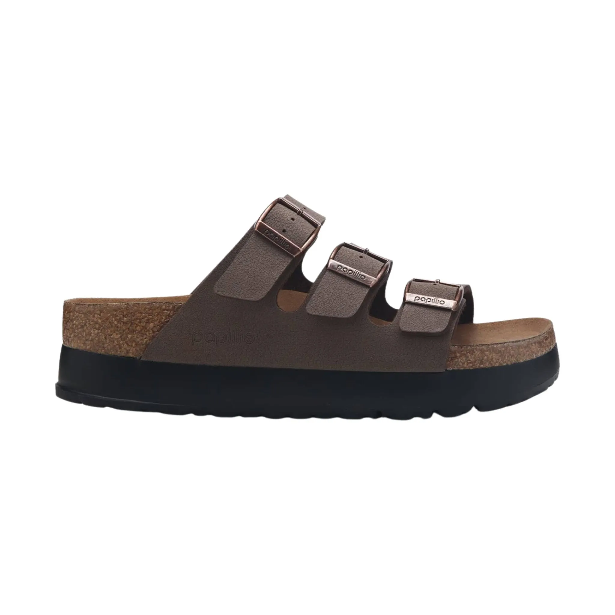 Birkenstock Papillio Florida III Platform Vegan Sandal - Mocca
