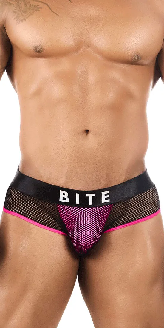 Bitewear Bw2023101 Discreet Apricot Jockstrap Fuchsia