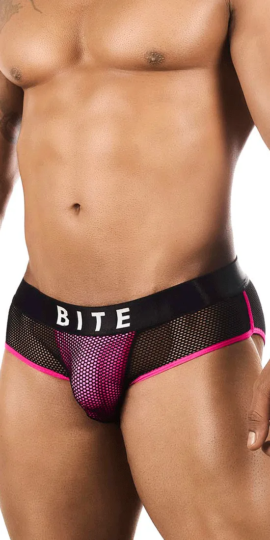 Bitewear Bw2023101 Discreet Apricot Jockstrap Fuchsia