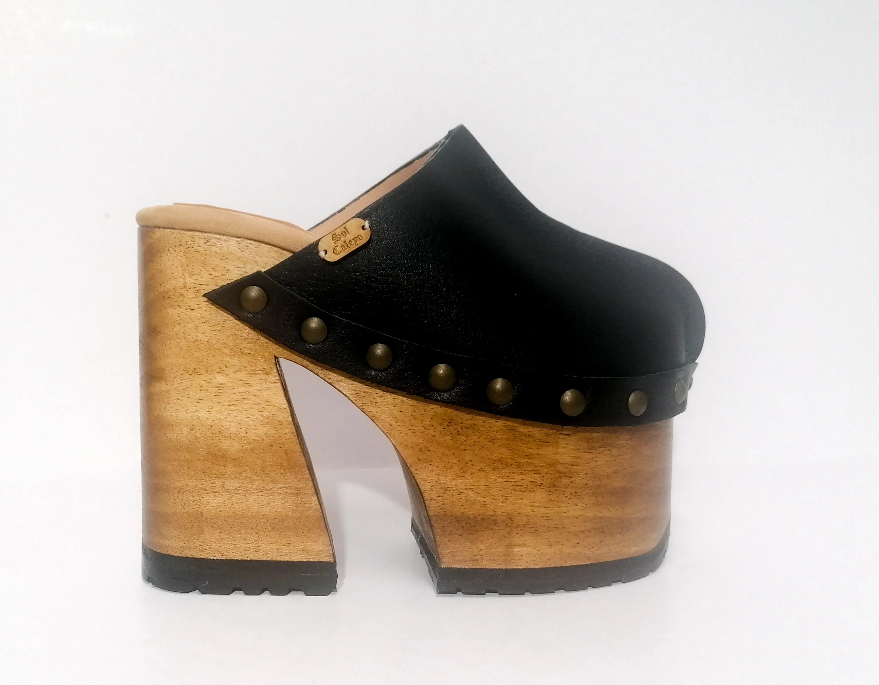 Black Berlin Clogs