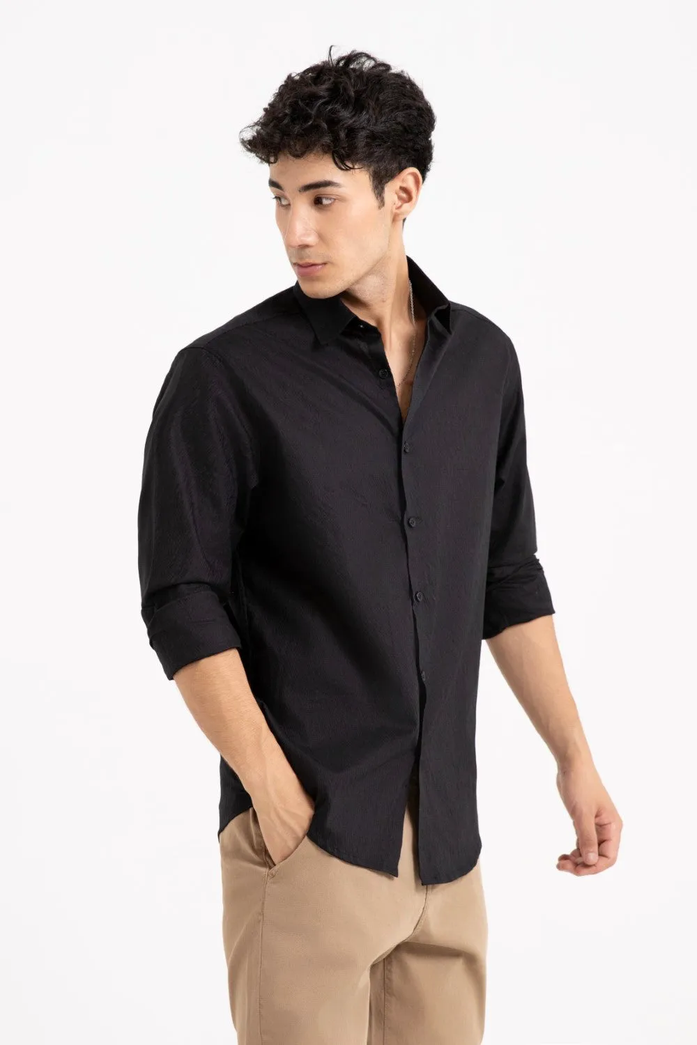 Black Casual Shirt