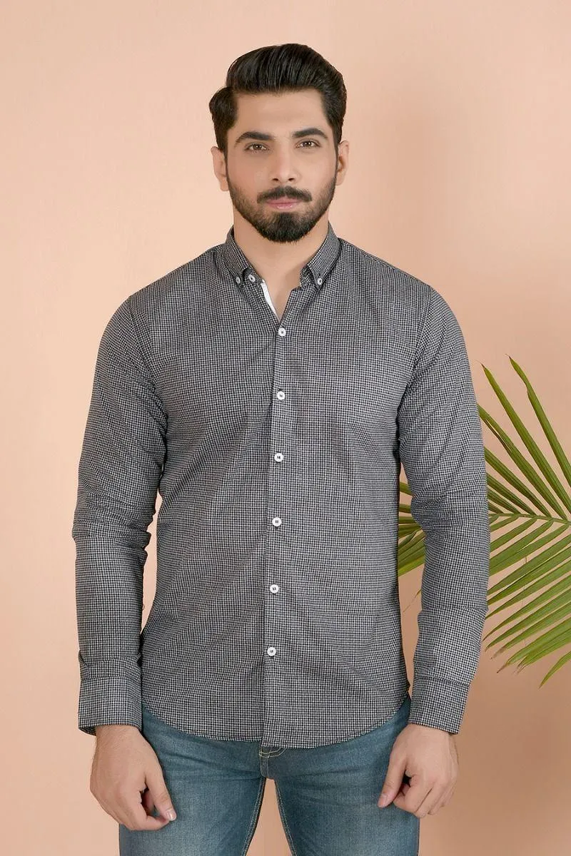 BLACK CASUAL SHIRT