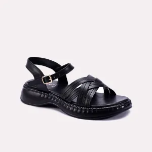 Black Chunky Casual Sandals 0421483