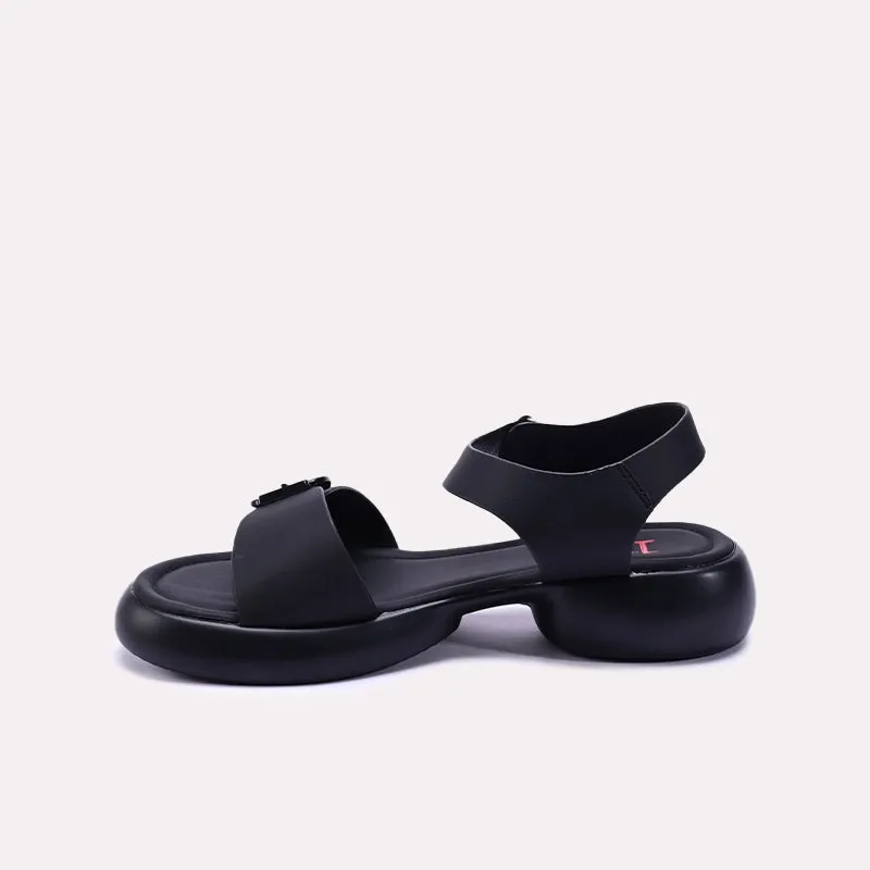 Black Chunky Casual Sandals 0421530