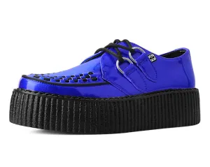 Blue Metallic Sparkle Viva Mondo Creeper