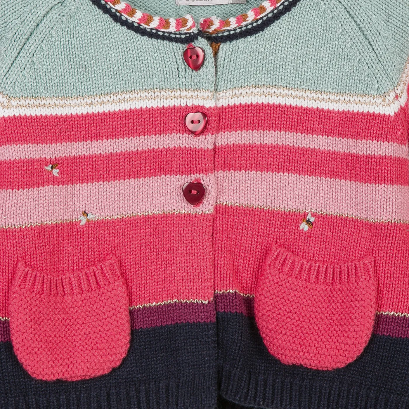 Boho Chic Multicolored Cardigan
