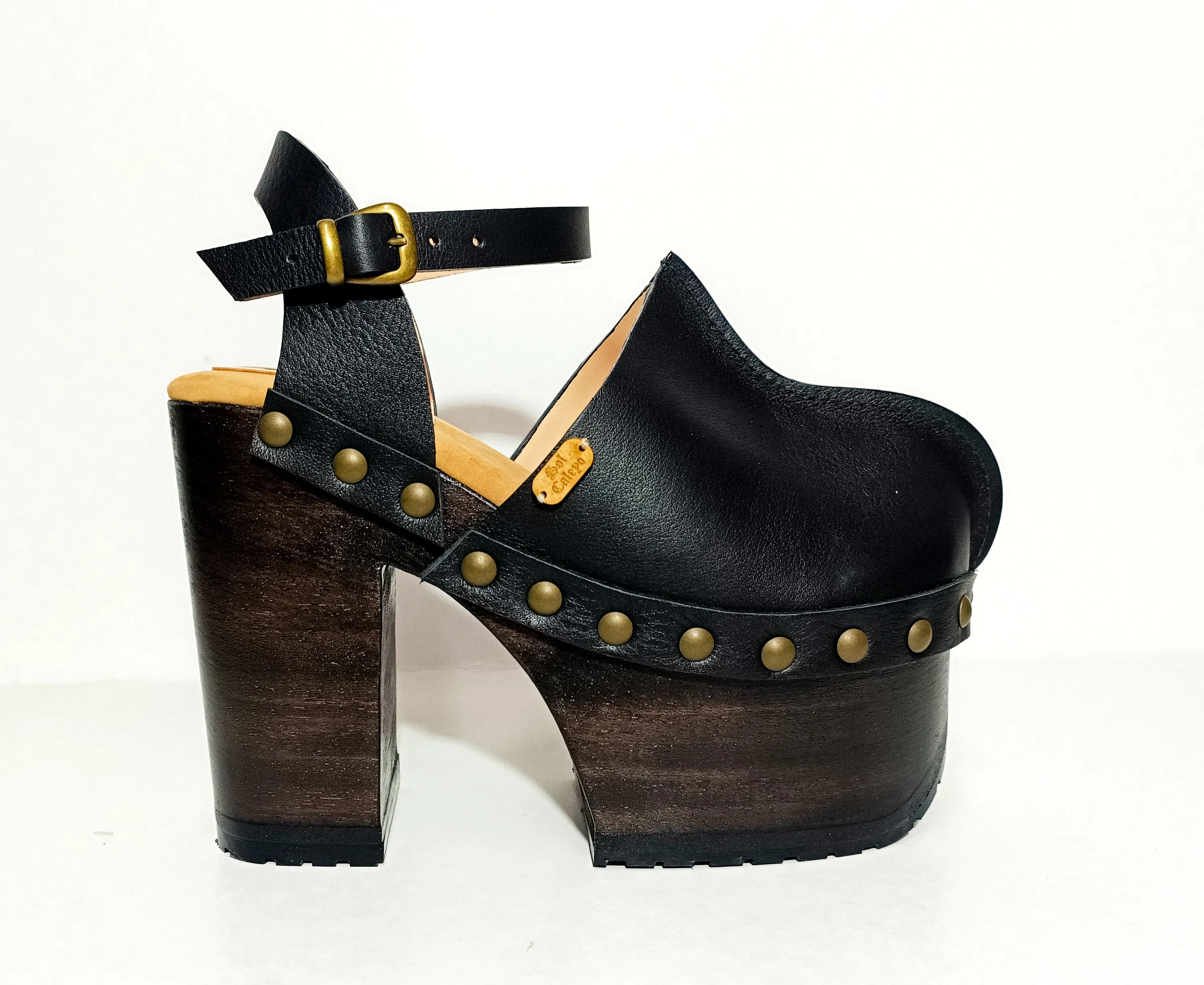 Boho Soul Black Clogs
