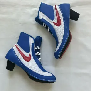 Brand New Limited Edition Comme des Garcons x Nike CDG Womens Oly Mid Boxing Heel Boot, SZ 8.5! Retails $1800 