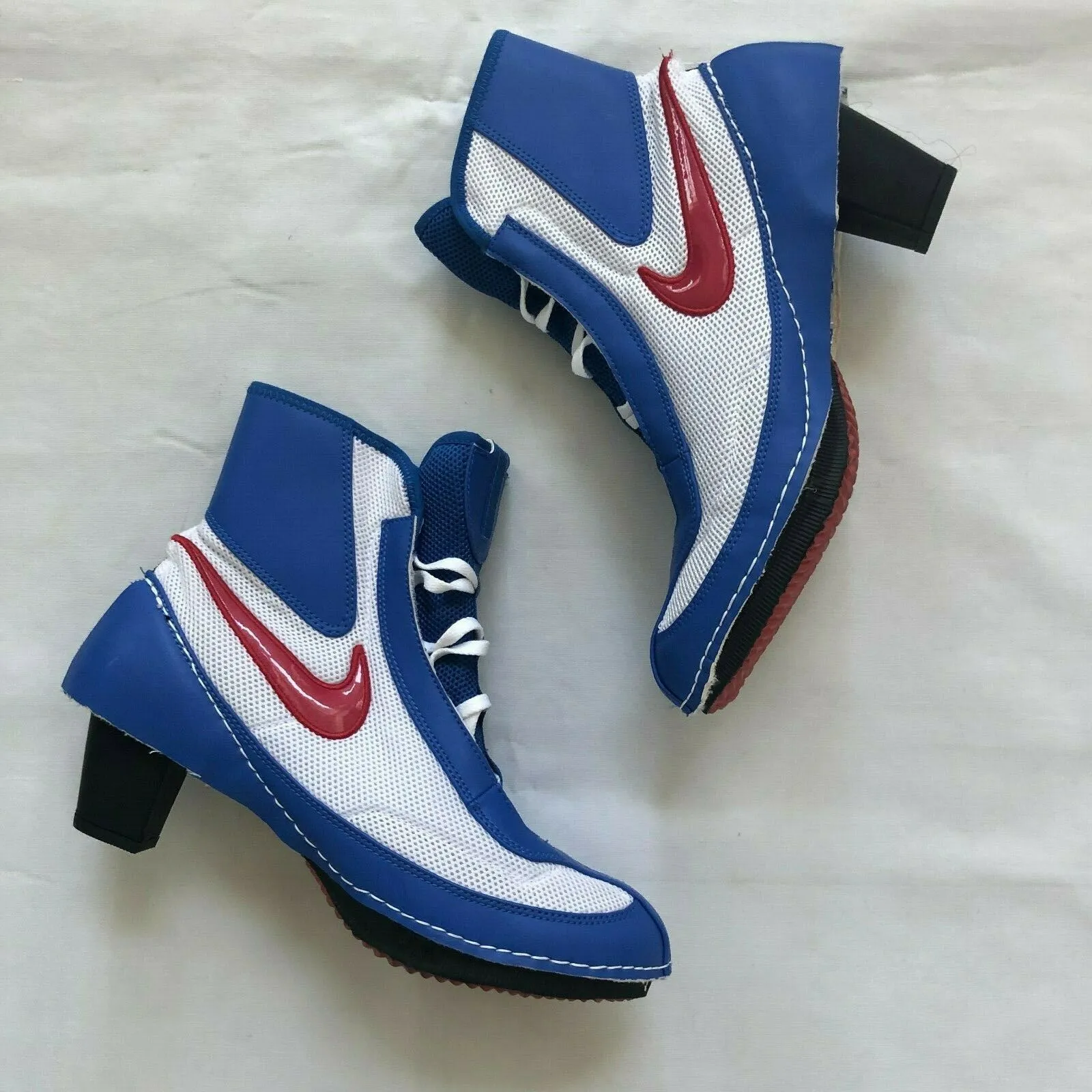 Brand New Limited Edition Comme des Garcons x Nike CDG Womens Oly Mid Boxing Heel Boot, SZ 8.5! Retails $1800 