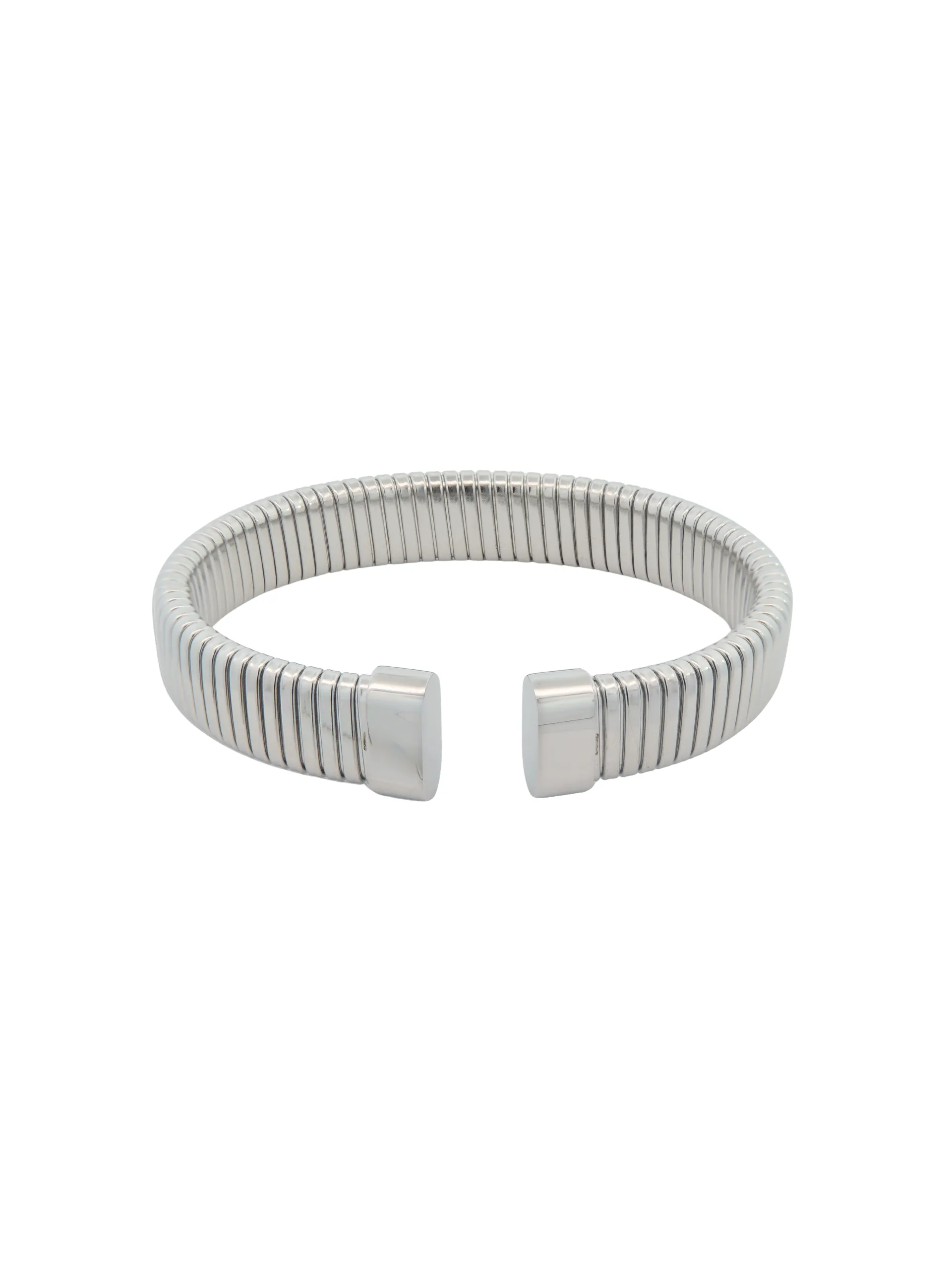 Brazalete Abierto Con Lineas 11 mm