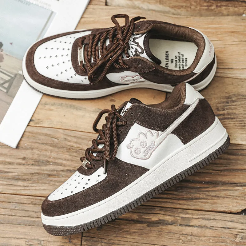 Breathable Men's Elevator Wild Sports Sneakers