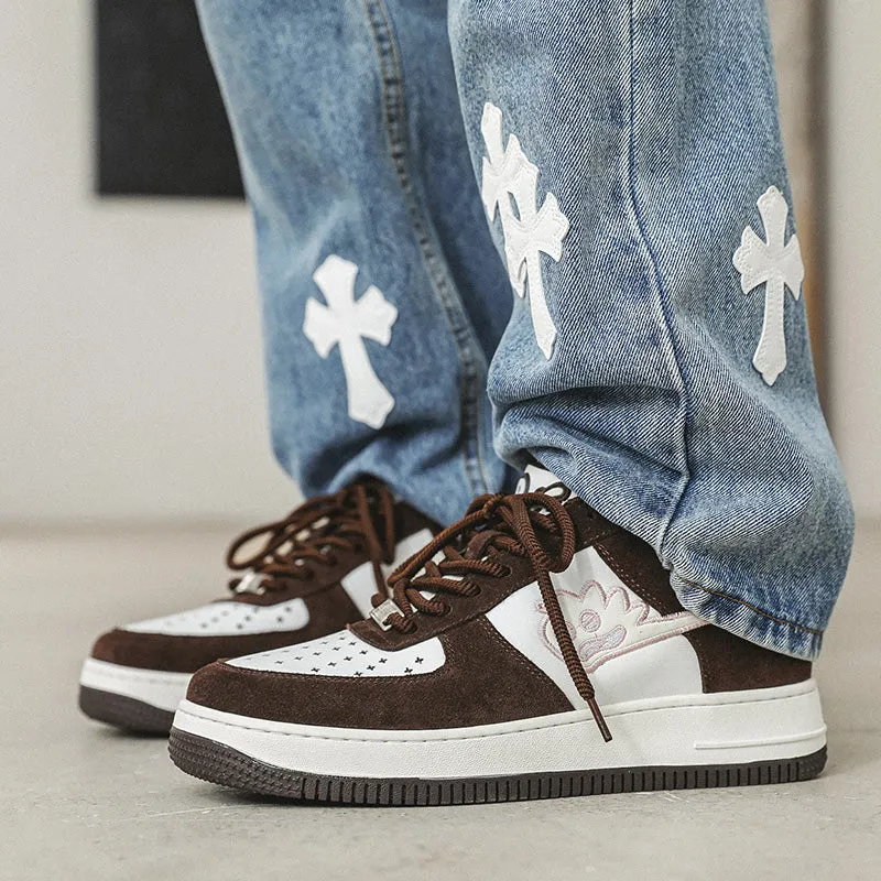 Breathable Men's Elevator Wild Sports Sneakers