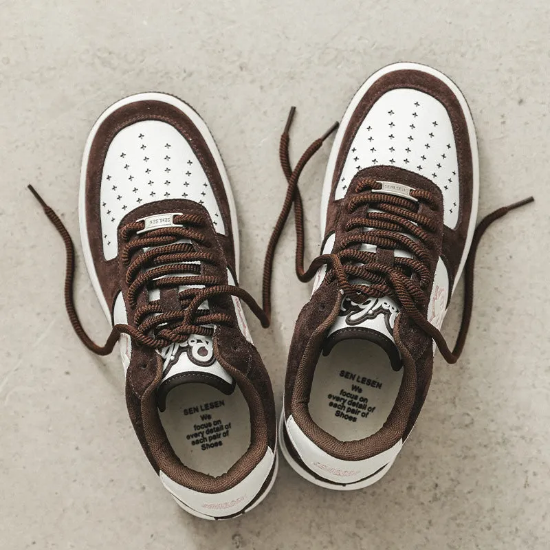 Breathable Men's Elevator Wild Sports Sneakers