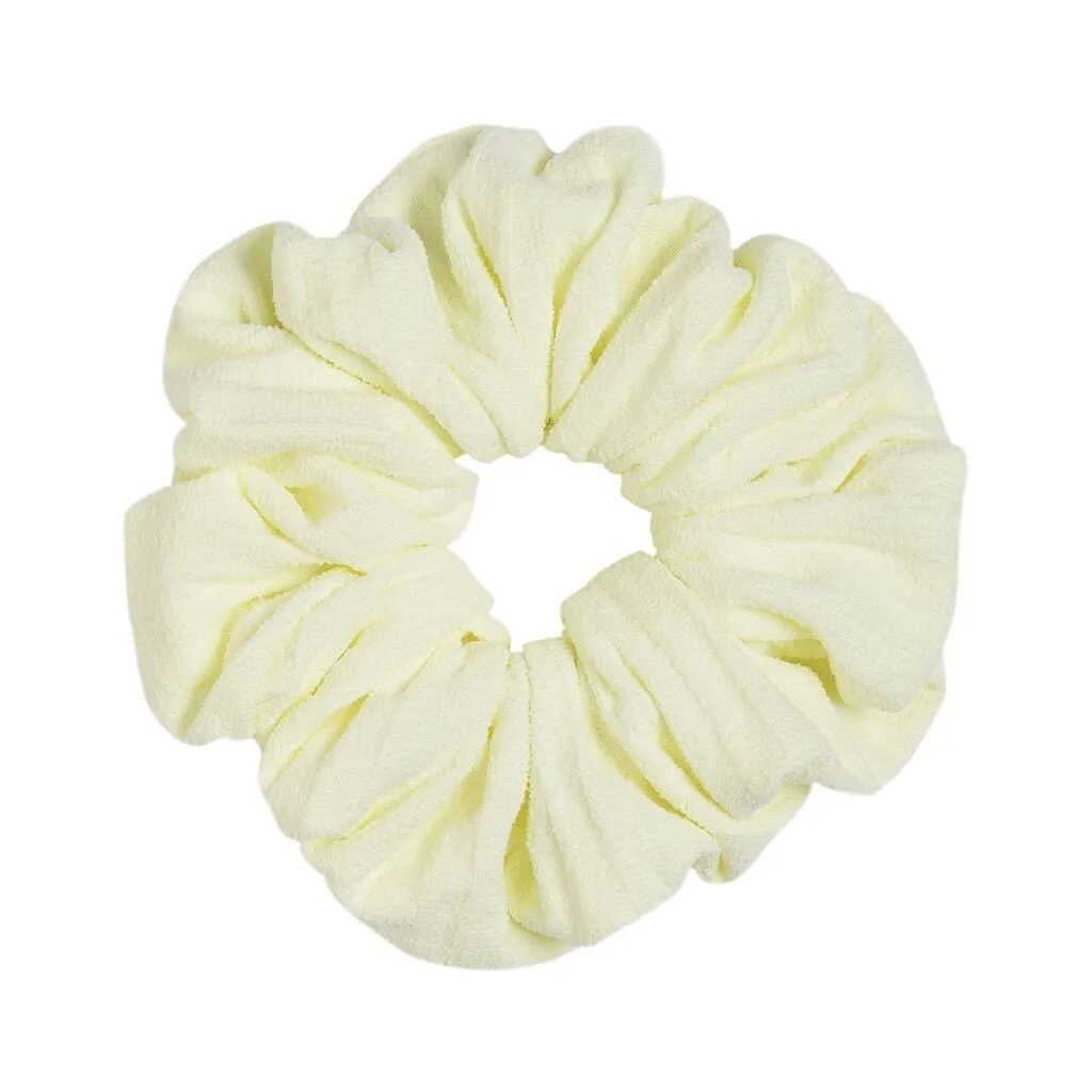 Buttercream Rib Chunky Scrunchie