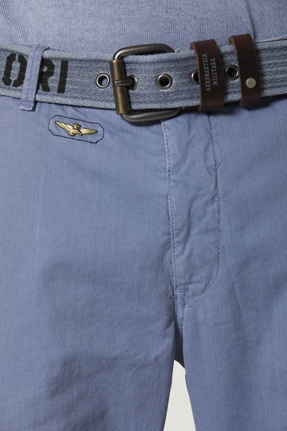 Cargo trousers in stretch gabardine