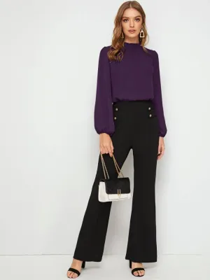 Chic Purple Blouse