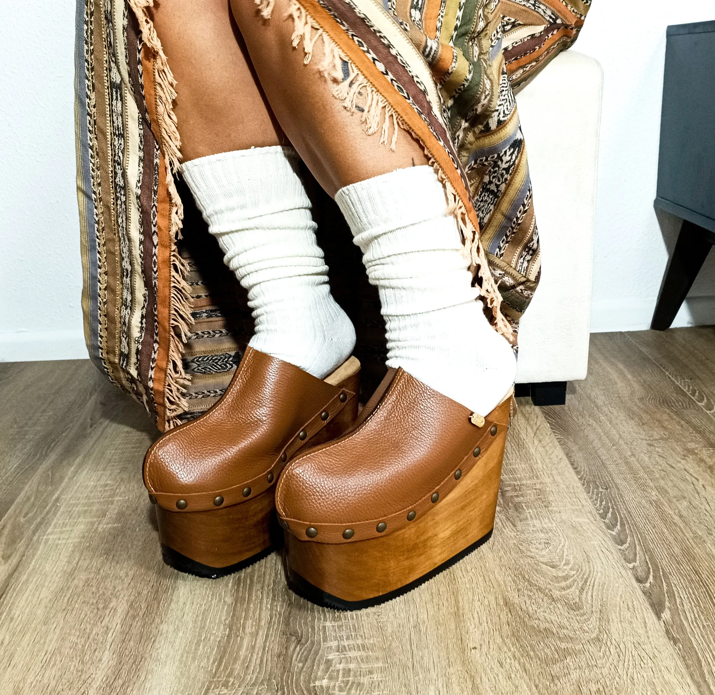 Chicago Clogs Camel