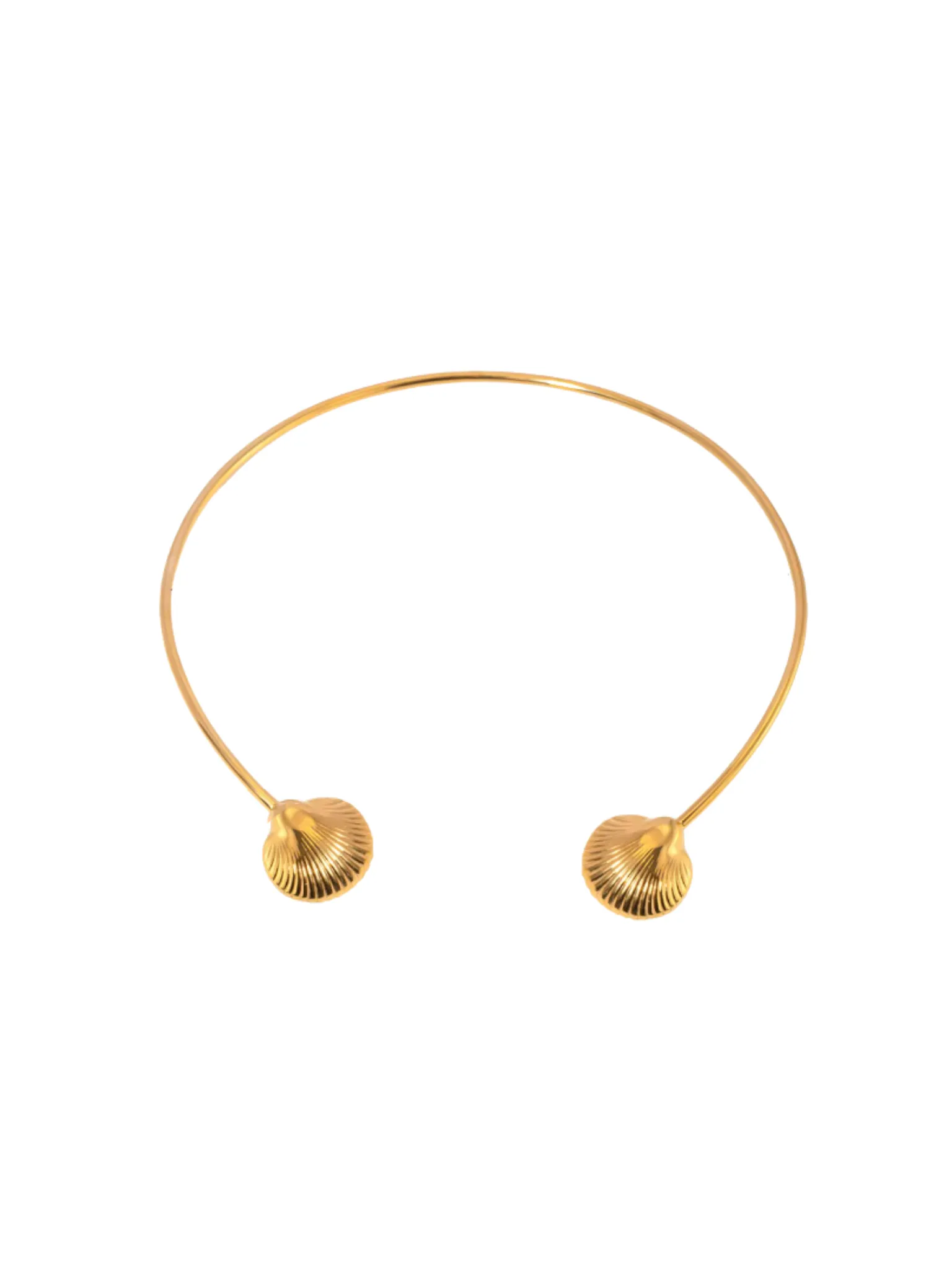 Choker Con Doble Conchita Abierto