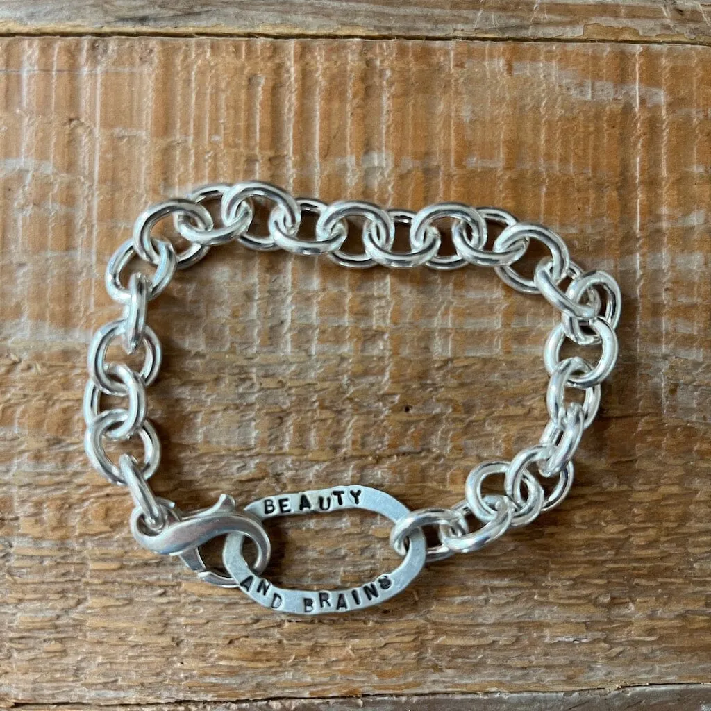 Chunky Chain Bracelet - Beauty & Brains