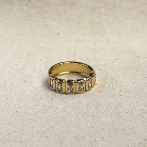 Chunky CZ Ring