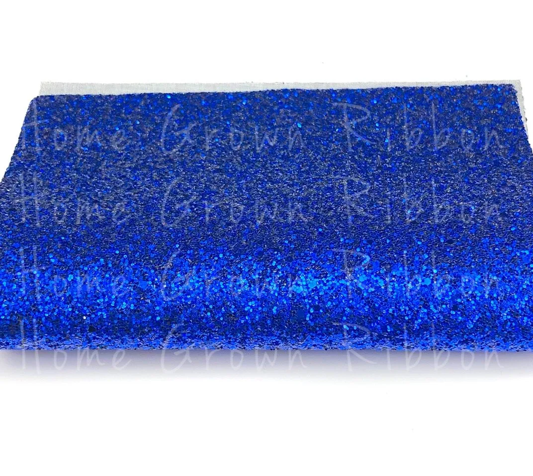Chunky Glitter Sheet - Royal Blue