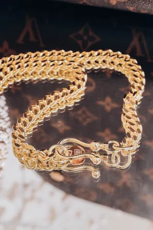Chunky Monkey Necklace by B.b.Lila  - Gold