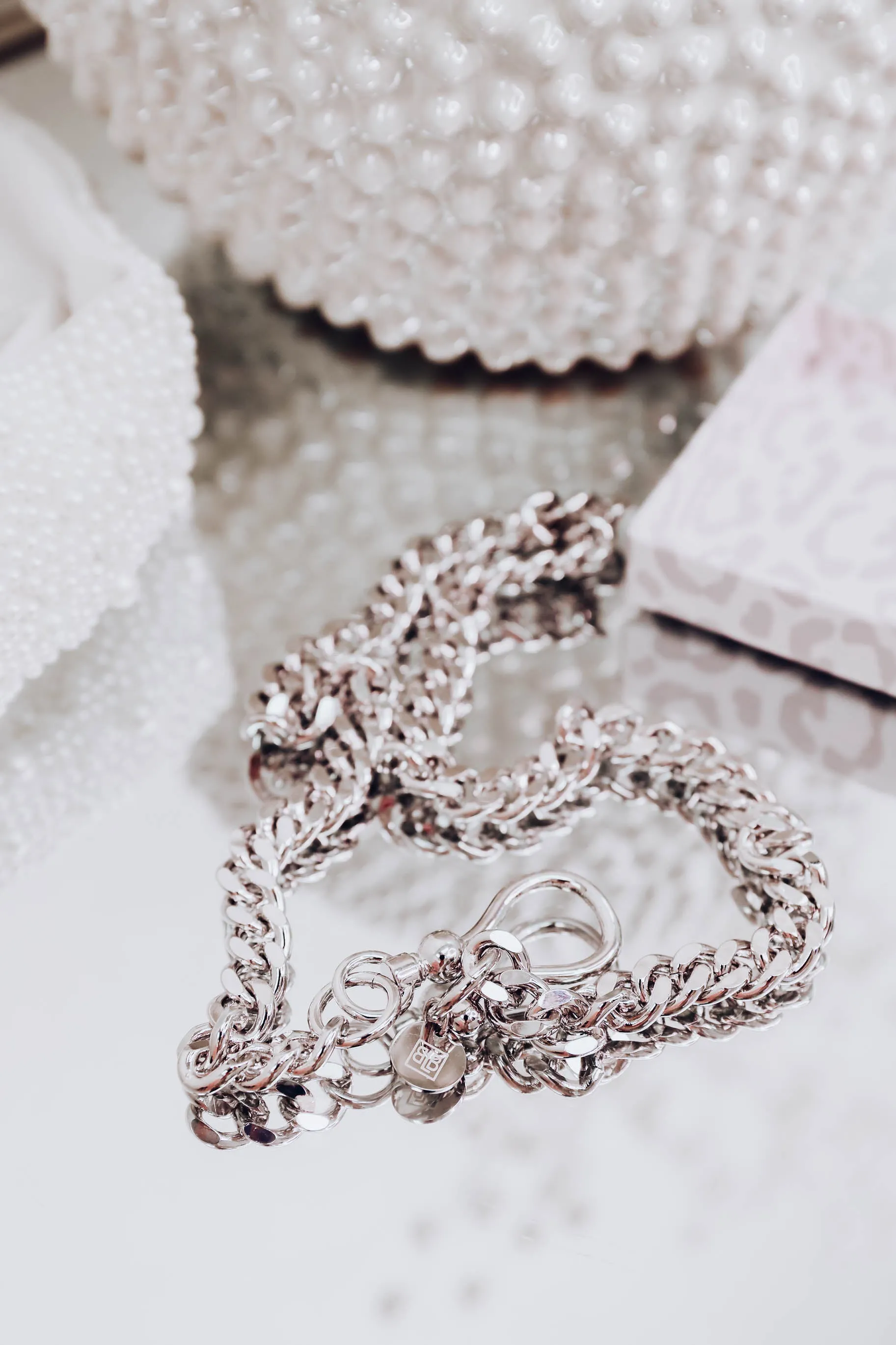 Chunky Monkey Necklace by B.b.Lila  - Silver