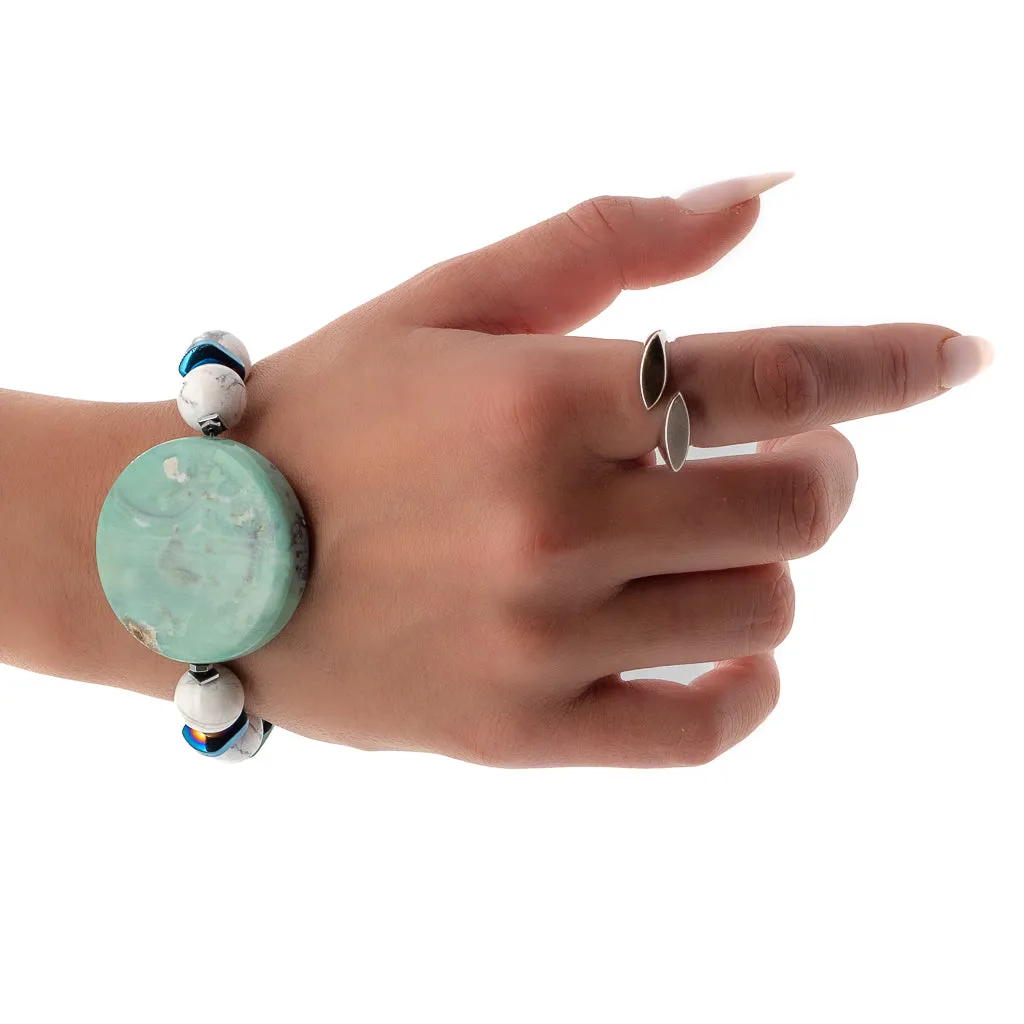 Chunky Ocean Beaded Bracelet